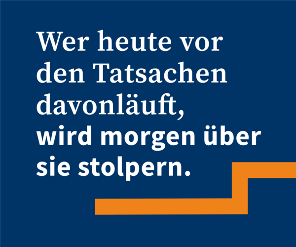 Verantwortung übernehmen, statt Probleme zu verschieben